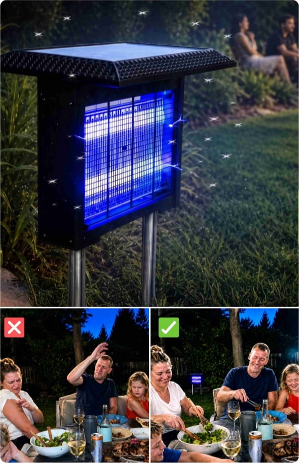 What is NovaVolt Solar Bug Zapper